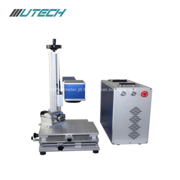 Máquina de marcação a laser de fibra de metal inteligente